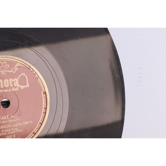 Mark Warnow Vera Barton, Slowly, Take All 1945 78 rpm Shellac Record Sonora 3002 - Picture 14 of 16